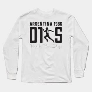 Argentina 1986 Soccer World cup Champion squad, Long Sleeve T-Shirt